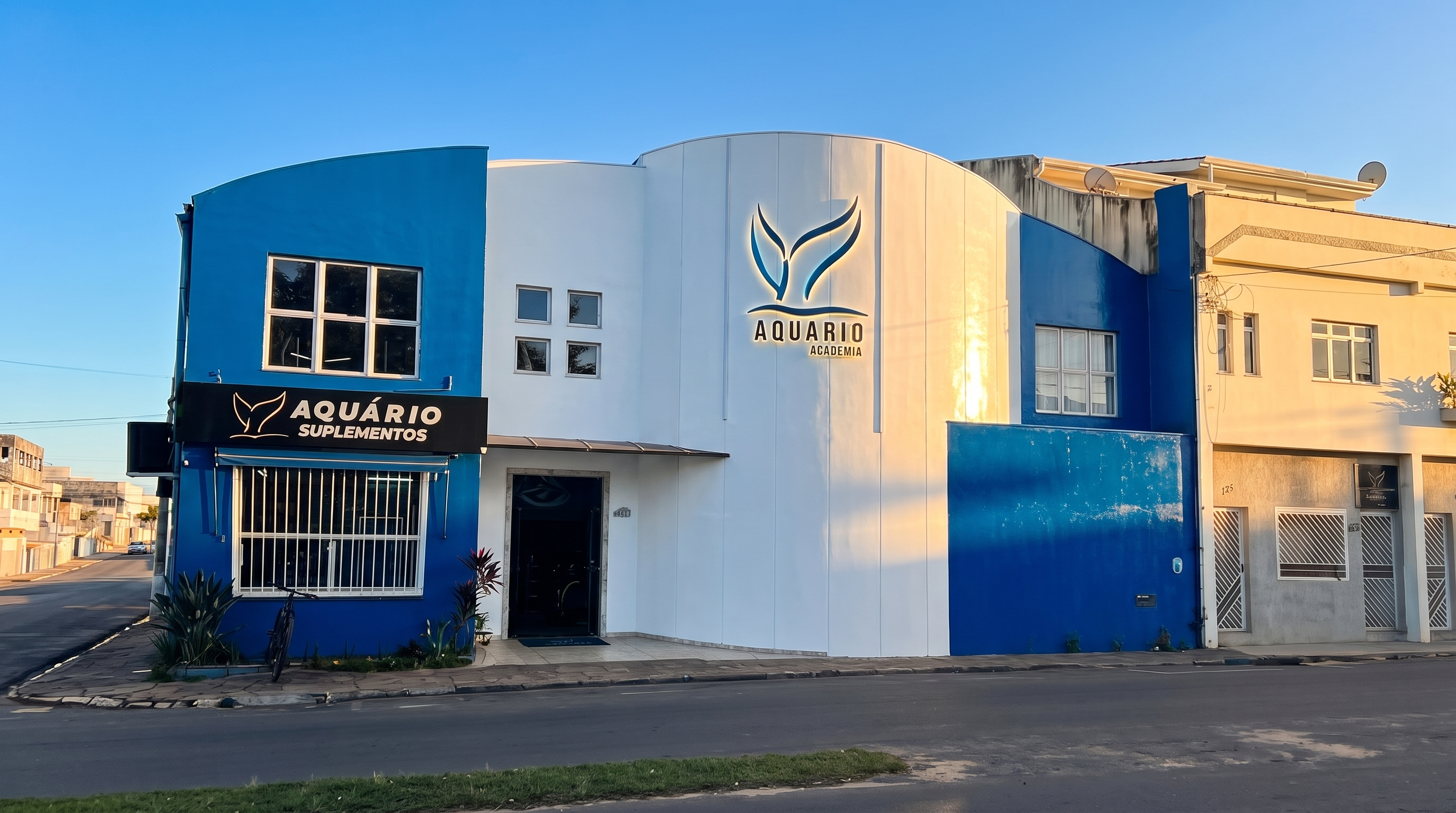 Fachada da Aquário Academia em Boa Vista, São Mateus/ES